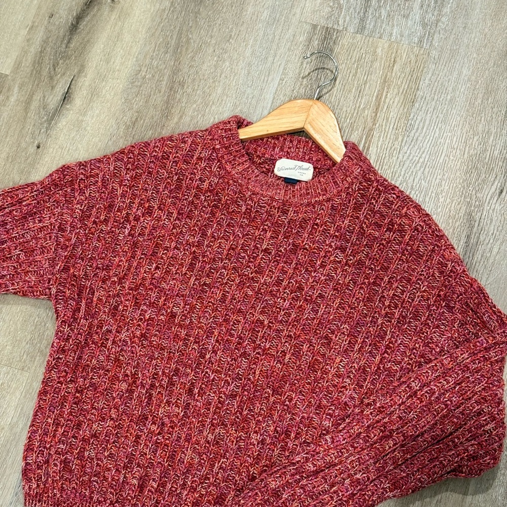 Universal Thread Maroon Knit Sweater